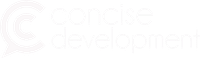 concise development logo